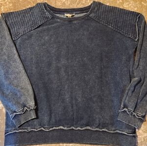 Promesa Dark Blue Knit Top